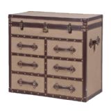 Cole Linen Fabric Chest Trunk